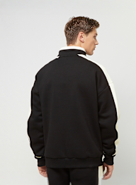 FUBU, Corporate Sprts Zip Hooded Check Sweatshirt, czarny, Obraz 2 z 6