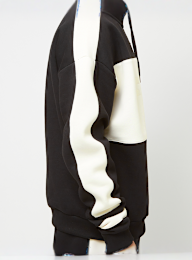 FUBU, Corporate Sprts Zip Hooded Check Sweatshirt, czarny, Obraz 5 z 6