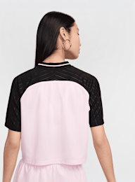 Nike, Sportswear Top Shortsleeve Crop FTB Trend, lichtroze, Afbeelding 2 van 4