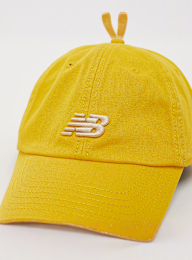 New Balance, 6 Panel Classic Hat, yellow, Image 4 of 4