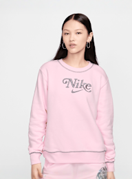 Nike, Sportswear Fleece Crewneck, light pink, Image 1 of 4