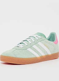 adidas Originals, Gazelle Bold (GS), green, Image 2 of 5