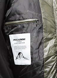 Pegador, Georgia Light Glossy Puffer Jacket, groen, Afbeelding 4 van 5