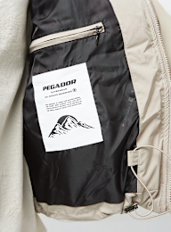 Pegador, Jara Oversized Box Puffer Jacket, beige, Image 4 of 5