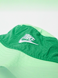 Nike, Junior Sportswear PE Romper Bucket Hat Set, zielony, Obraz 5 z 5