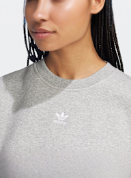 adidas Originals, Essential Crew Fleece, grey, Image 3 of 5