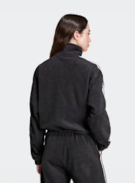 adidas Originals, Polar Fleece Half Zip, black, Image 2 of 5