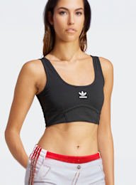 adidas Originals, Trefoil Bra, black, Image 3 of 5