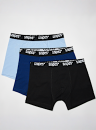 SNIPES, 3 PACK - Black Tape Briefs Boxershorts, blauw, Afbeelding 1 van 2