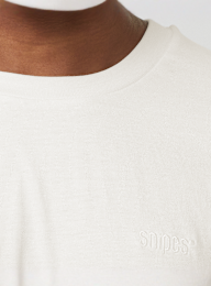 SNIPES, Small Logo Essential Oversized Tee, white, Image 3 of 4