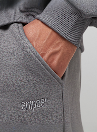 SNIPES, Small Logo Essential Oversized Sweat Pants, grijs, Afbeelding 3 van 5