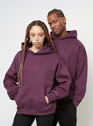 SNIPES, Small Logo Essential Oversized Hoodie, purple, Image 1 of 4