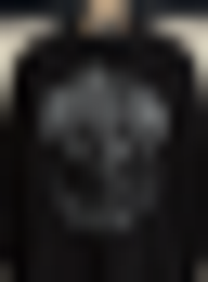 SNIPES, Globe Studs Oversized Hoodie, black, Image 3 of 6