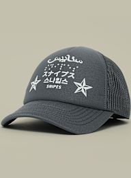 SNIPES, 4Lingo Trucker Cap, grijs, Afbeelding 1 van 5