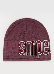 SNIPES, Outline Logo Essential Skully Beanie, red, Image 1 of 4