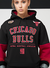 Mitchell & Ness, Retro Fleece Hoodie Vintage Chicago Bulls, black, Image 3 of 6