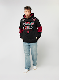 Mitchell & Ness, Retro Fleece Hoodie Vintage Chicago Bulls, black, Image 6 of 6