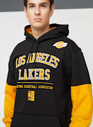 Mitchell & Ness, Retro Fleece Hoodie Vintage Los Angeles Lakers, black, Image 3 of 5