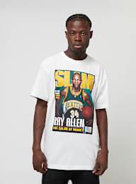 Mitchell & Ness, Slam Cover Tee Seattle Supersonics, white, Image 1 of 4