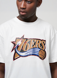 Mitchell & Ness, Team Logo Tee Philadelphia 76ers, white, Image 3 of 4