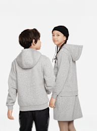 Nike, Sportswear Club Fleece Hoodie, grey, Image 2 of 4