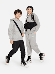 Nike, Sportswear Club Fleece Hoodie, grey, Image 4 of 4