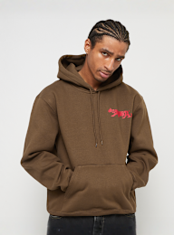 Carhartt WIP, Hooded Rocky Script Sweatshirt, brown, Image 2 of 4