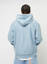 Carhartt WIP, Hooded American Script Sweatshirt, blue, Image 2 of 4