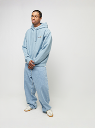 Carhartt WIP, Hooded American Script Sweatshirt, blue, Image 4 of 4