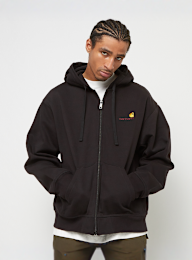 Carhartt WIP, Hooded American Script Jacke, czarny, Obraz 1 z 4