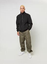 Urban Classics, Colour Block Polar Fleece Jacket, czarny, Obraz 4 z 4