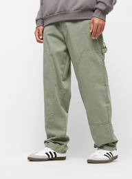 Urban Classics, Twill Double Knee Pants, green, Image 1 of 5