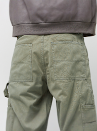 Urban Classics, Twill Double Knee Pants, green, Image 4 of 5