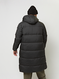 Urban Classics, Mens Long Puffer Coat lightasphalt, black, Image 2 of 4