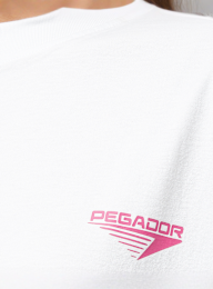 Pegador, Mei Heavy Oversized Tee, wit, Afbeelding 3 van 4