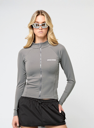 Pegador, Tale Zip Longsleeve, grey, Image 1 of 4