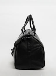 Pegador, Strahan Logo Faux Leather Weekender, zwart, Afbeelding 2 van 5