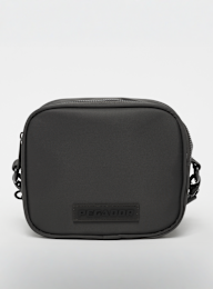 Pegador, Rubber Logo Patch Nylon Shoulder Strap Bag, grey, Image 1 of 5
