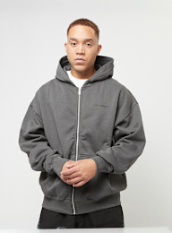 Pegador, Colne Logo Oversized Sweat Jacket, szary, Obraz 2 z 5