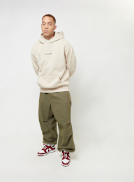 Pegador, Colne Logo Oversized Hoodie, beige, Image 5 of 5