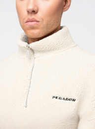 Pegador, Puka Teddy Half Zip Sweater, beige, Image 3 of 4