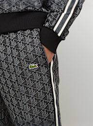 Lacoste, Trackpants Paris with monogramm, black, Image 5 of 7