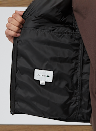 Lacoste, Sleveless Quilted Vest, black, Image 5 of 6