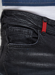 2Y STUDIOS, Leonardo Ripped Slim Fit Jeans, black, Image 3 of 5