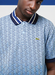 Lacoste, POLO black, blue, Image 3 of 4