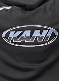 Karl Kani, Woven Signature Chrome Zip Hoodie, black, Image 4 of 5