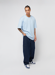 Karl Kani, Small Signature Essential Pinstripe Tee, blue, Image 4 of 4