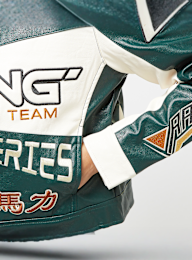 Smoke Rise, Collared Racing Jacket, green, Image 4 of 5