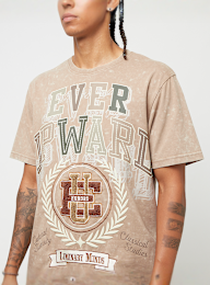 Smoke Rise, Varsity Short Sleeve Tee, beige, Image 3 of 5