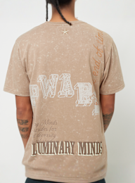 Smoke Rise, Varsity Short Sleeve Tee, beige, Image 4 of 5